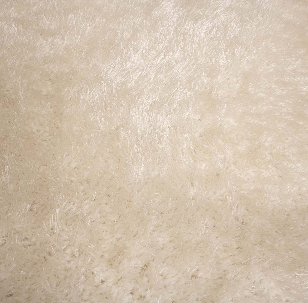 Tapis velours carré - Posh blanc - close up Tapis velours carré - Posh blanc - close up