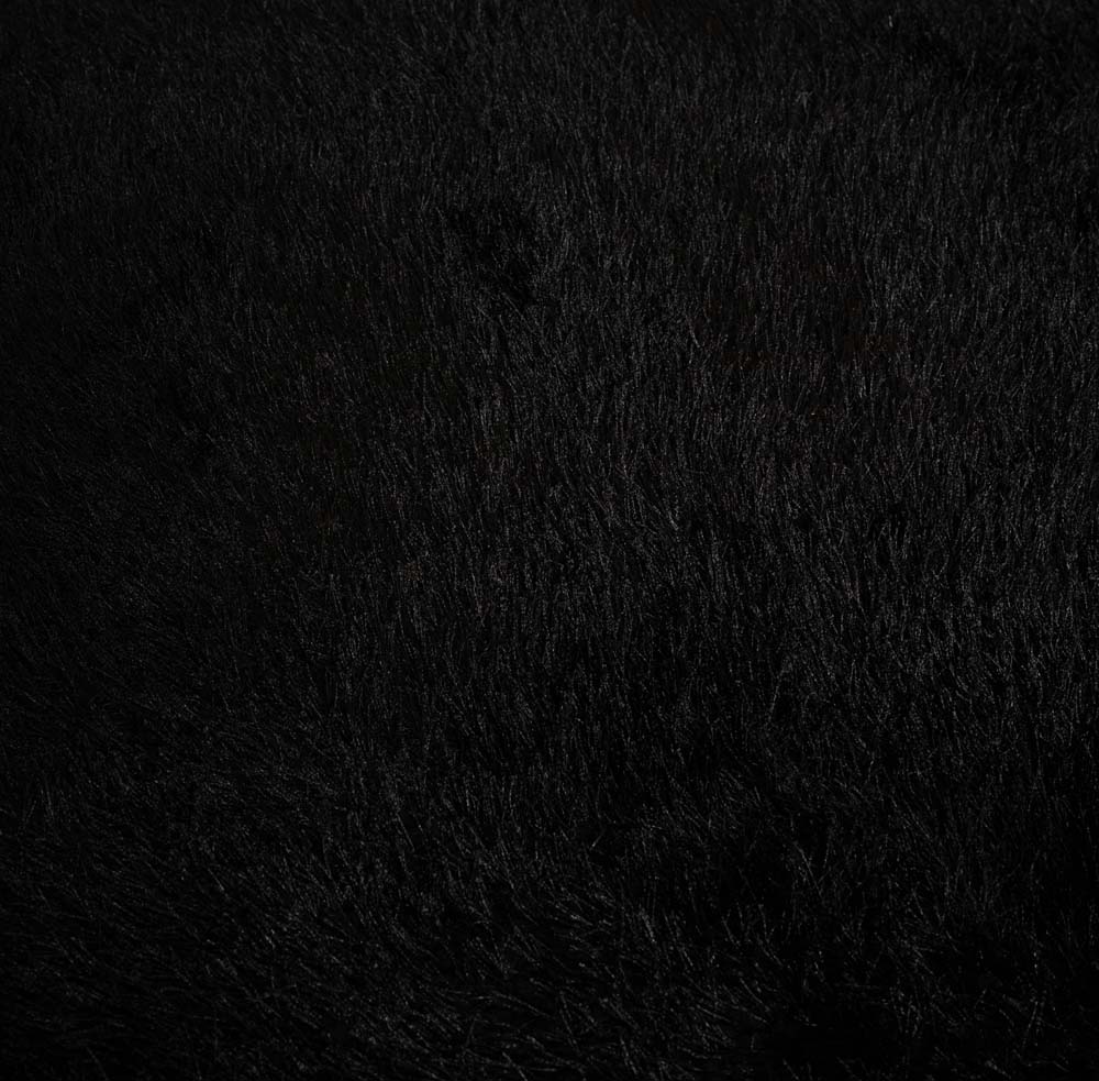 Tapis en velours - Posh noir - close up Tapis en velours - Posh noir - close up