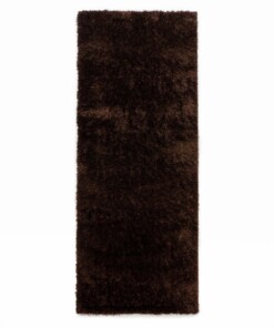 Tapis velours de couloir - Posh marron foncé - overzicht