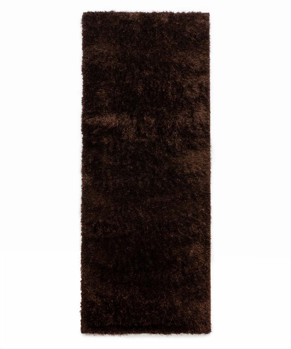 Tapis velours de couloir - Posh marron foncé - overzicht Tapis velours de couloir - Posh marron foncé - overzicht