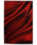 Tapis Moderne - Vision rouge/noir - overzicht, thumbnail