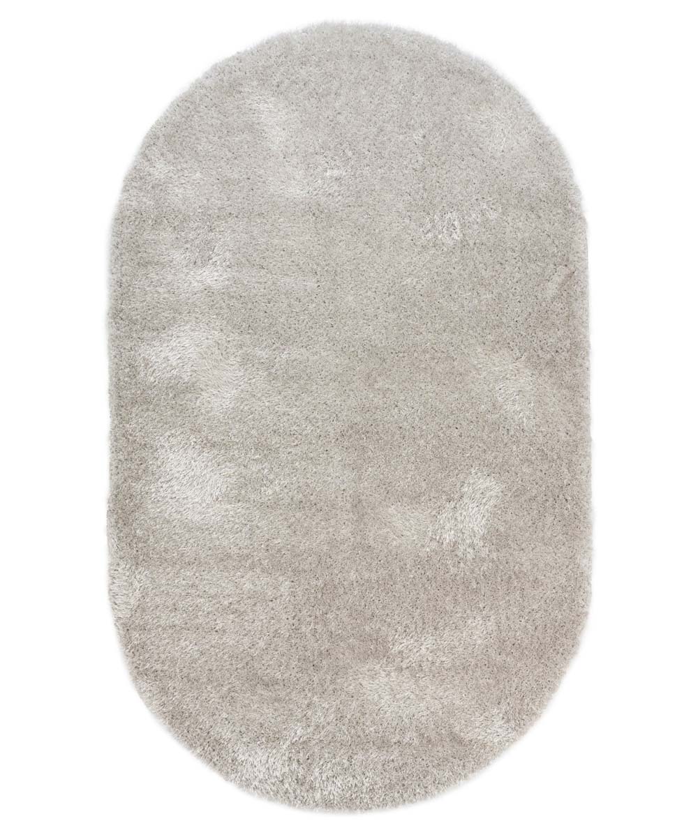 Tapis velours ovale - Posh argent clair - overzicht Tapis velours ovale - Posh argent clair - overzicht