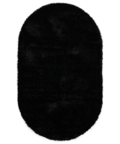 Tapis velours ovale - Posh noir - overzicht