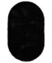 Tapis velours ovale - Posh noir - overzicht, thumbnail