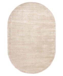 Tapis viscose ovale - Glamour ivoire - overzicht