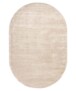 Tapis viscose ovale - Glamour ivoire - overzicht, thumbnail