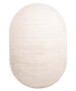 Tapis viscose ovale - Pearl blanc - overzicht, thumbnail