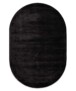 Tapis viscose ovale - Pearl noir - overzicht, thumbnail