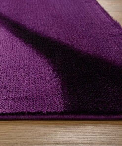 Tapis Moderne - Canvas violet - close up, thumbnail