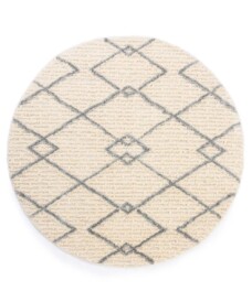 Tapis scandinave Rond - Fjord Hav Crème - overzicht, thumbnail Tapis scandinave Rond - Fjord Hav Crème - overzicht, thumbnail