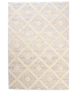 Tapis scandinave - Fjord Reise gris/Crème - overzicht