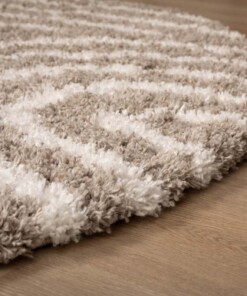Tapis Rond scandinave - Cozy Arch beige - close up, thumbnail Tapis Rond scandinave - Cozy Arch beige - close up, thumbnail