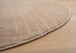 Tapis Rond scandinave - Contour Edge beige - close up, thumbnail