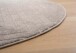 Tapis Rond scandinave - Contour Edge gris - close up, thumbnail