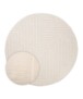 Tapis Rond scandinave - Contour Edge Crème - overzicht, thumbnail