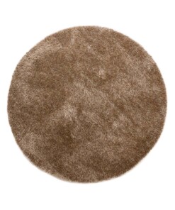 Tapis rond en velours à poils longs - Posh beige - overzicht