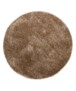Tapis rond en velours à poils longs - Posh beige - overzicht, thumbnail