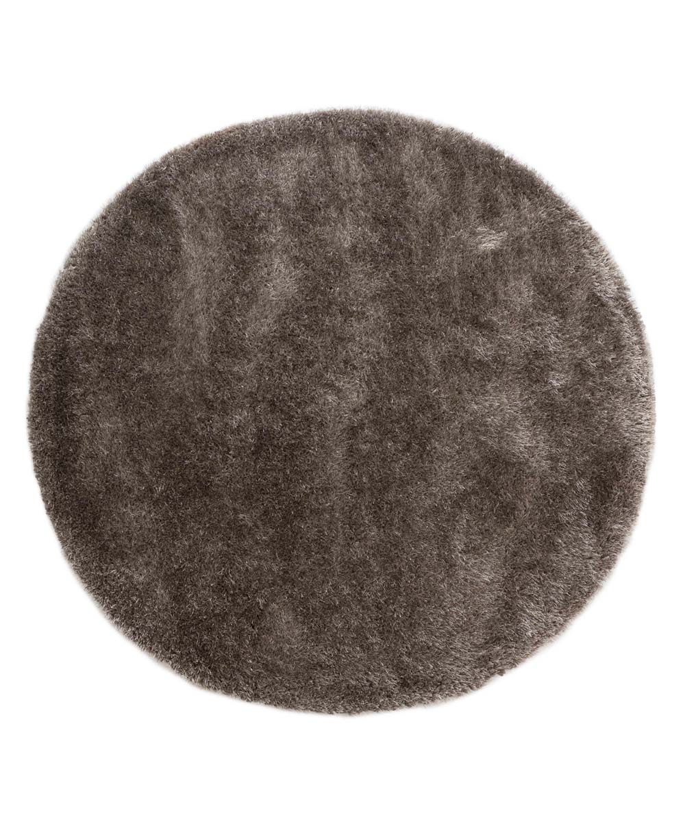 Tapis velours rond - Posh gris - overzicht Tapis velours rond - Posh gris - overzicht