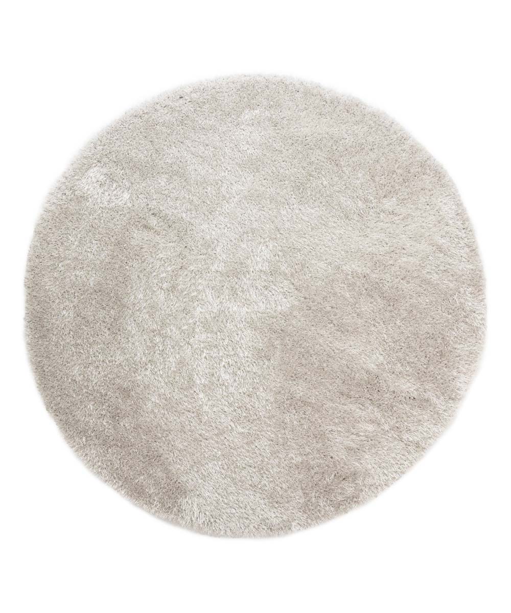 Tapis velours rond - Posh argent clair - overzicht Tapis velours rond - Posh argent clair - overzicht