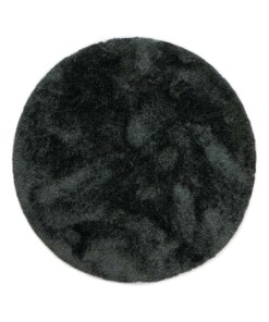Tapis Shaggy Rond - Meadow bleu - overzicht