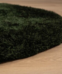 Tapis Shaggy Rond - Meadow vert émeraude - close up, thumbnail Tapis Shaggy Rond - Meadow vert émeraude - close up, thumbnail