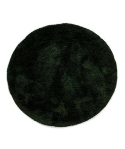 Tapis Shaggy Rond - Meadow vert émeraude - overzicht