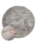 Tapis velours Rond - Flair gris - overzicht, thumbnail
