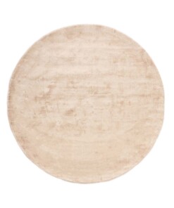 Tapis viscose rond - Glamour beige - overzicht, thumbnail Tapis viscose rond - Glamour beige - overzicht, thumbnail