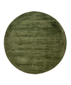 Tapis viscose rond - Glamour vert - overzicht