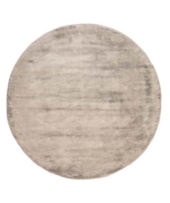 Tapis viscose rond - Glamour argent - overzicht