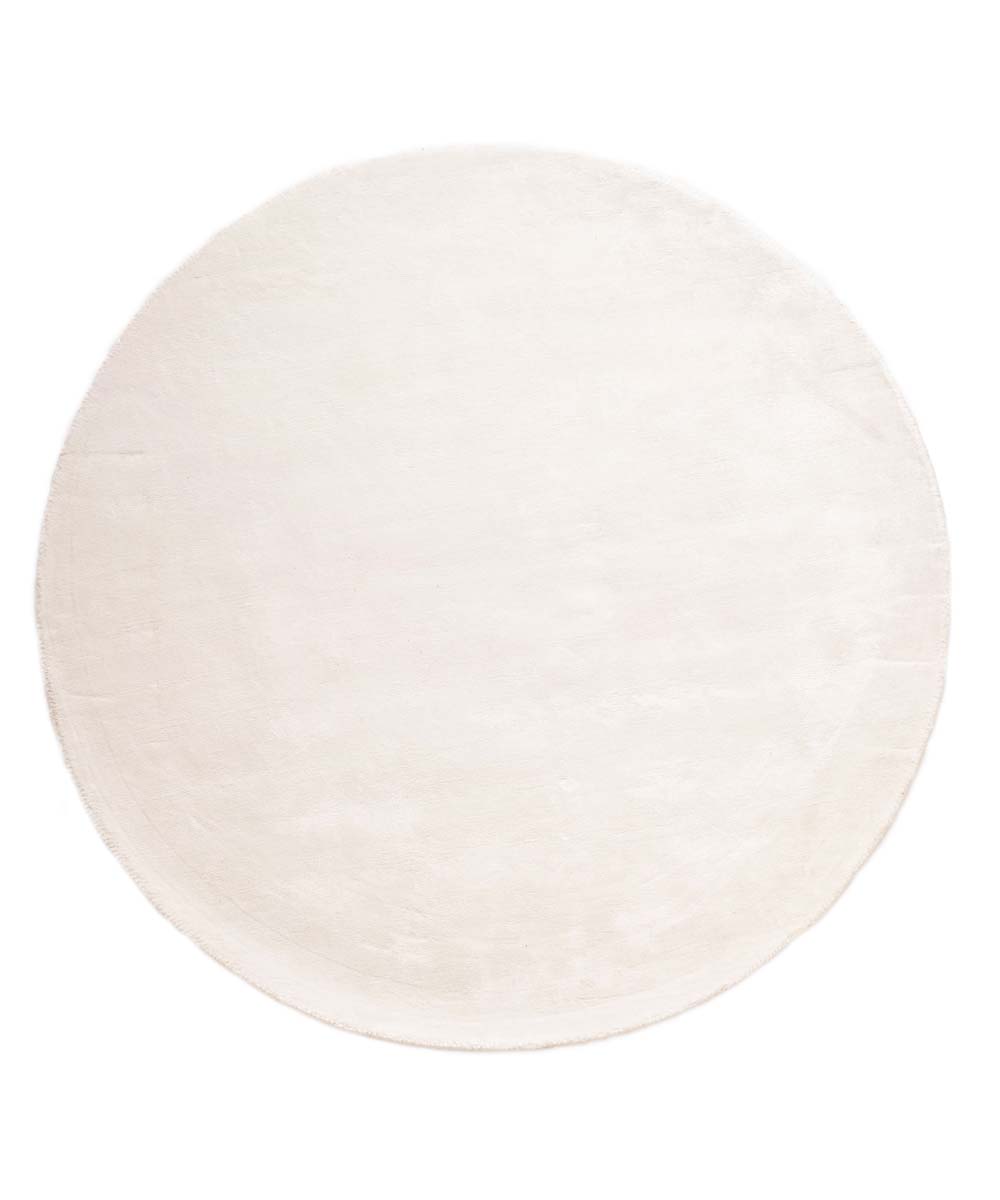 Tapis viscose rond - Pearl blanc - overzicht Tapis viscose rond - Pearl blanc - overzicht