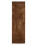 Tapis de couloir poil ras moelleux - Plush marron - overzicht, thumbnail