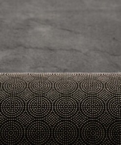 Tapis poil ras moelleux - Plush gris - achterkant