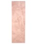 Tapis de couloir poil ras moelleux - Plush rose - overzicht, thumbnail