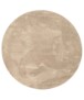 Tapis Rond poil ras moelleux - Plush beige - overzicht, thumbnail
