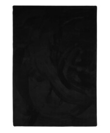 Tapis poil ras moelleux - Plush noir - overzicht, thumbnail Tapis poil ras moelleux - Plush noir - overzicht, thumbnail