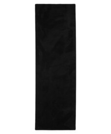 Tapis de couloir poil ras moelleux - Plush noir - overzicht, thumbnail