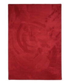 Tapis poil ras moelleux - Plush rouge - overzicht, thumbnail