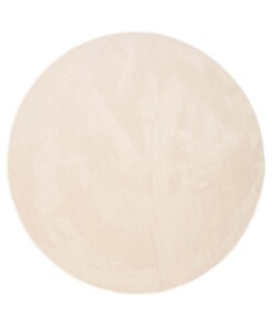 Tapis Rond poil ras moelleux - Plush Crème - overzicht