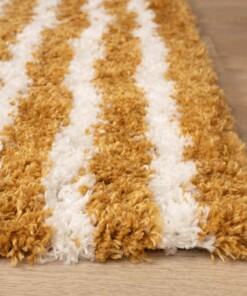 Tapis scandinave - Cozy Arch jaune Curry - close up, thumbnail Tapis scandinave - Cozy Arch jaune Curry - close up, thumbnail