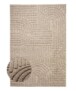 Tapis scandinave - Arc Bend beige - overzicht, thumbnail