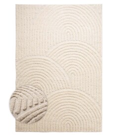 Tapis scandinave - Arc Curve Crème - overzicht, thumbnail Tapis scandinave - Arc Curve Crème - overzicht, thumbnail