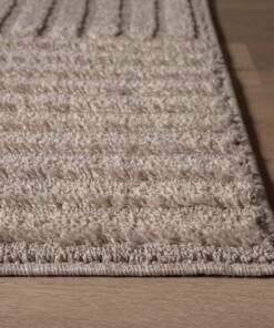 Tapis scandinave - Arc Edge beige - close up, thumbnail Tapis scandinave - Arc Edge beige - close up, thumbnail