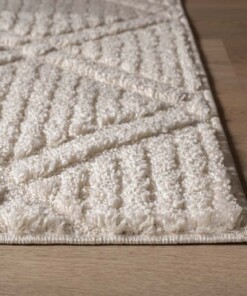 Tapis scandinave - Arc Gem Crème - close up, thumbnail Tapis scandinave - Arc Gem Crème - close up, thumbnail