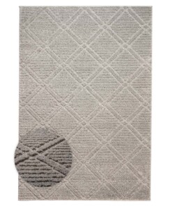 Tapis scandinave - Arc Gem gris clair - overzicht