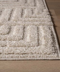 Tapis scandinave - Arc Shade Crème - close up, thumbnail Tapis scandinave - Arc Shade Crème - close up, thumbnail