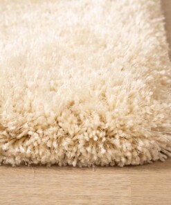 Tapis Shaggy - Meadow Crème - close up, thumbnail Tapis Shaggy - Meadow Crème - close up, thumbnail