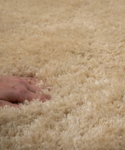 Tapis Shaggy - Meadow Crème - close up