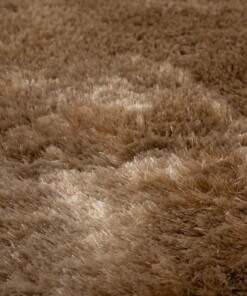 Tapis Shaggy Rond - Spark beige - close up