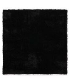 Tapis velours carré - Posh noir - overzicht, thumbnail